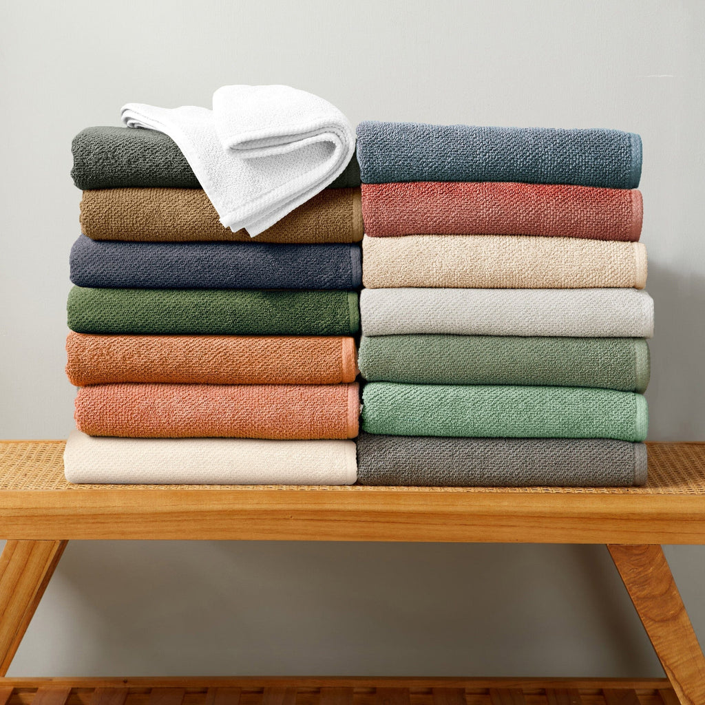 Cotton Textured Bath Towel Set - Acacia Collection (Shipping fees may apply)