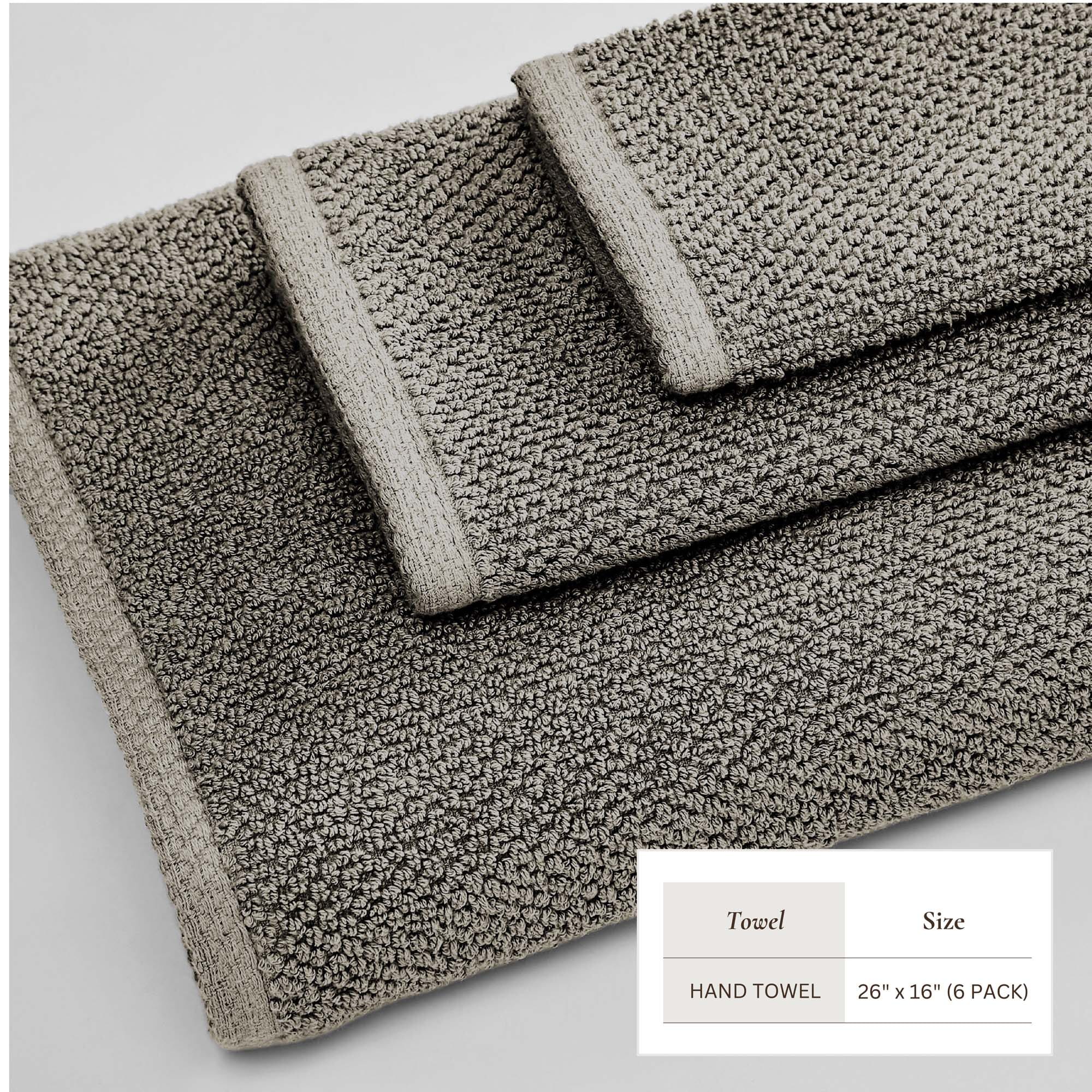 Cotton Textured Bath Towel Set - Acacia Collection (Shipping fees may apply)