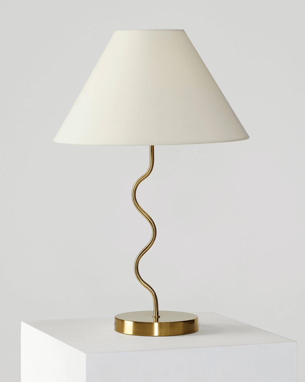 Brightech Squiggle Table Lamp - Brass or Black (Shipping fees may apply)