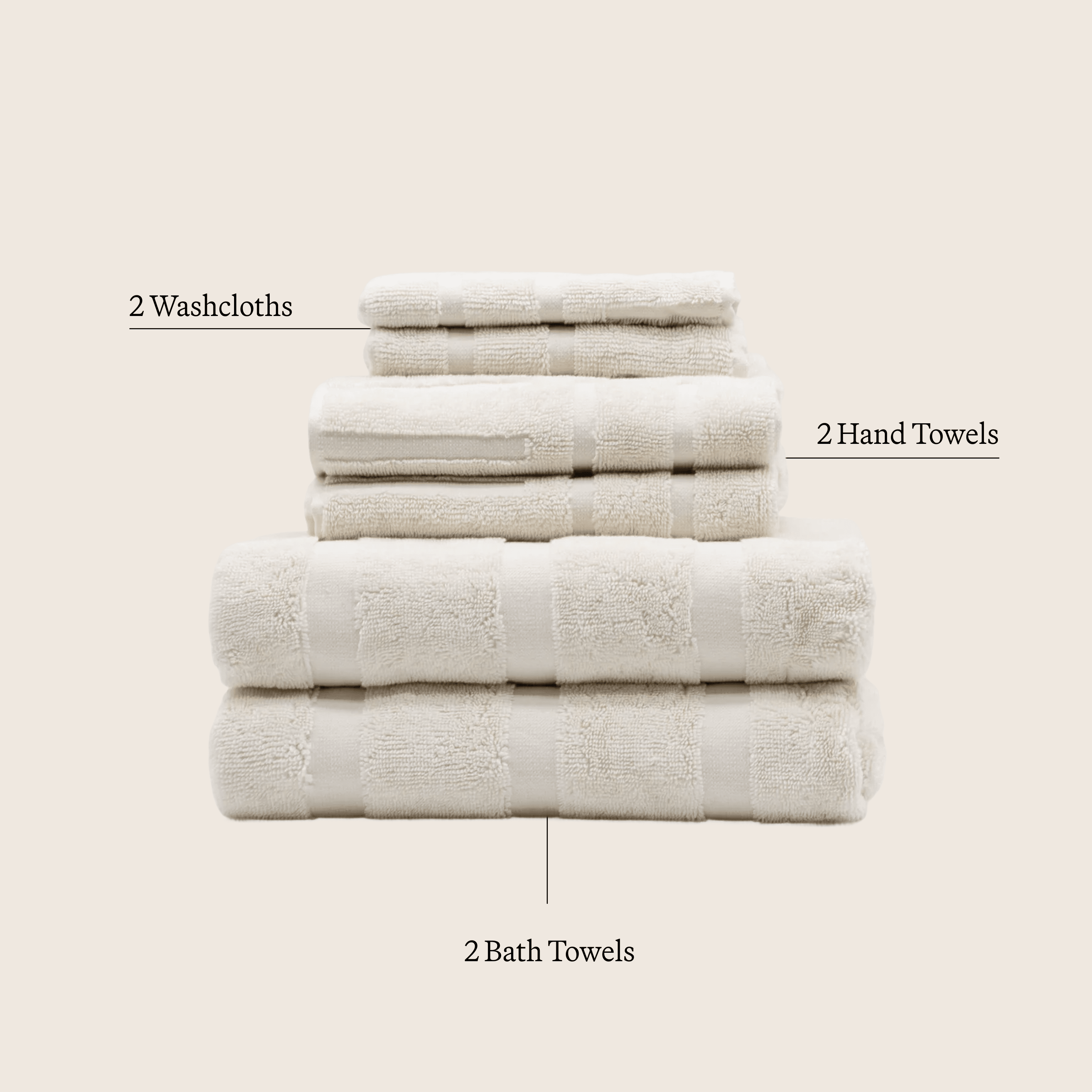 Capri Towels (Shipping fees may apply)
