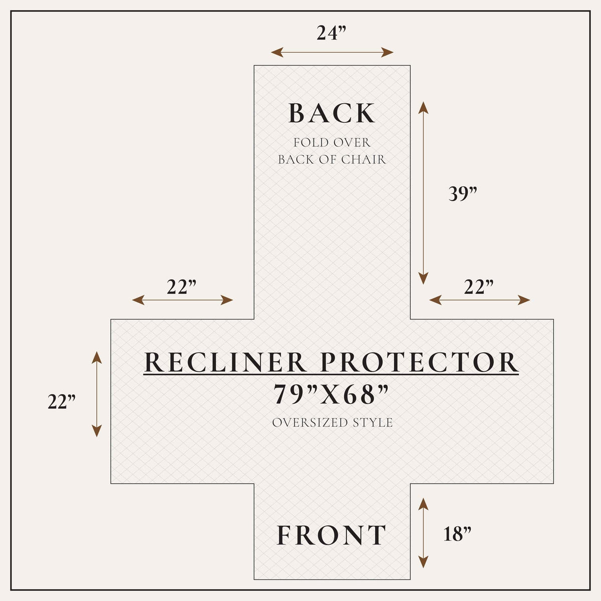 Great Bay Home Langdon Reversible Furniture Protector (Shipping charges may apply)