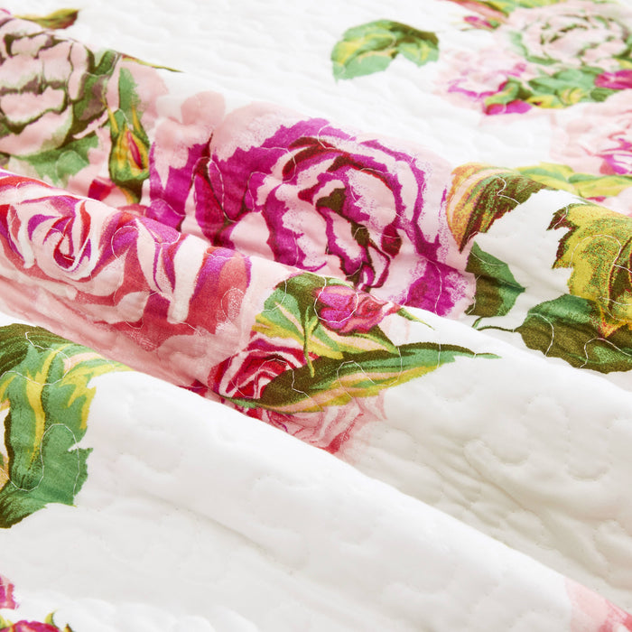 Rose pink throw deals