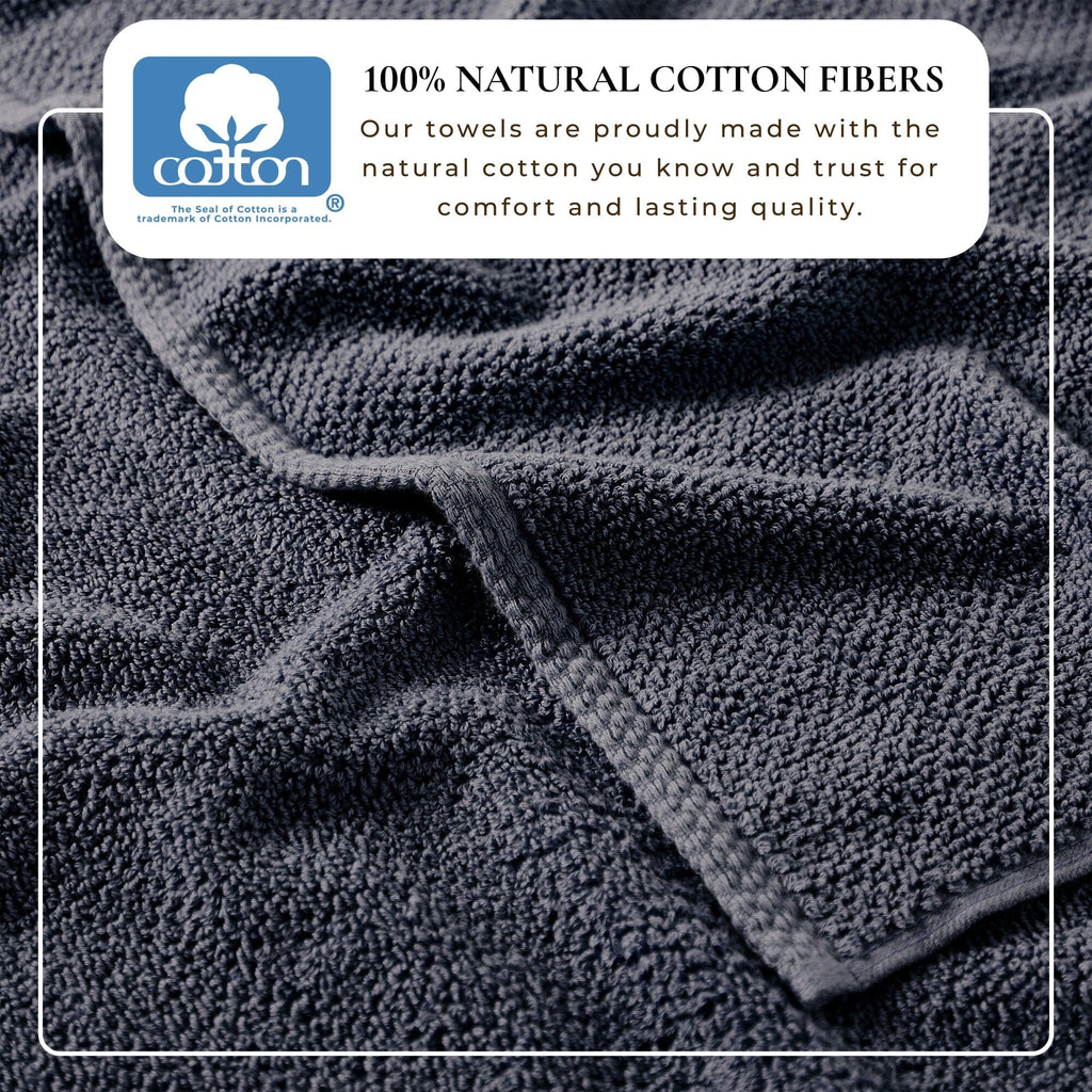 Cotton Textured Bath Towel Set - Acacia Collection (Shipping fees may apply)