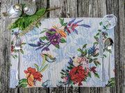 DaDa Bedding Set of 4-Pieces Tropical Sky Blue Birds Floral Tapestry Dining Table Placemats 13” x 19” (18116) - DaDa Bedding Collection