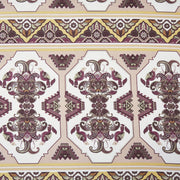 DaDa Bedding Majestic Oriental Kilim Fitted Sheet - w/ Pillow Cases Royal Persian Traditional Design Intricate Ornate Ornament Print - DaDa Bedding Collection