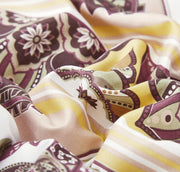 DaDa Bedding Majestic Oriental Kilim Duvet Cover - w/ Pillow Cases Royal Persian Traditional Design Intricate Ornate Ornament Print - DaDa Bedding Collection