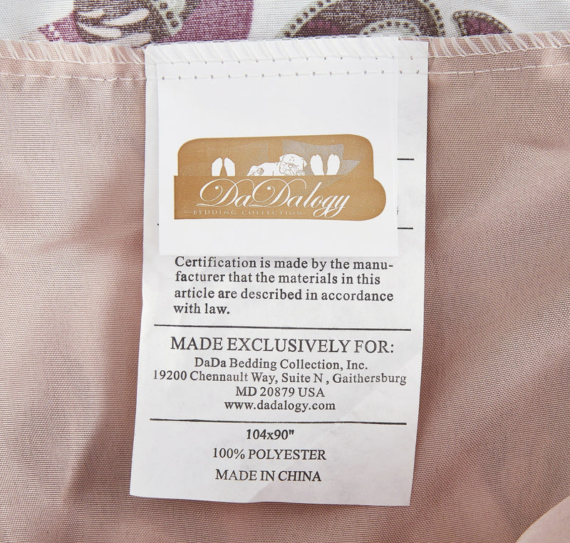 DaDa Bedding Majestic Oriental Kilim Duvet Cover - w/ Pillow Cases Royal Persian Traditional Design Intricate Ornate Ornament Print - DaDa Bedding Collection