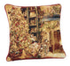 DaDa Bedding Set of 4 Pieces - Elegant Christmas Holiday Tapestry Throw Pillow Covers Bundle Pack - 16" x 16" - DaDa Bedding Collection