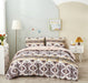 DaDa Bedding Majestic Oriental Kilim Duvet Cover - w/ Pillow Cases Royal Persian Traditional Design Intricate Ornate Ornament Print - DaDa Bedding Collection