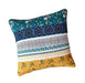 DaDa Bedding Bohemian Patchwork Bed of Wild Flowers Floral Gardenia Euro Pillow Sham Cover, 26" x 26" (JHW886) - DaDa Bedding Collection