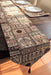 DaDa Bedding Set of 8 Pieces Light Botanical Mughal Floral Table Woven Tapestry - 4 Placemats, 2 Table Runners, 2 Throw Pillow Covers (18196) - DaDa Bedding Collection