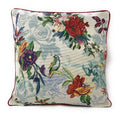 DaDa Bedding Elegant Tropical Paradise Birds Floral Tapestry Throw Pillow Covers 16" (18116) - DaDa Bedding Collection