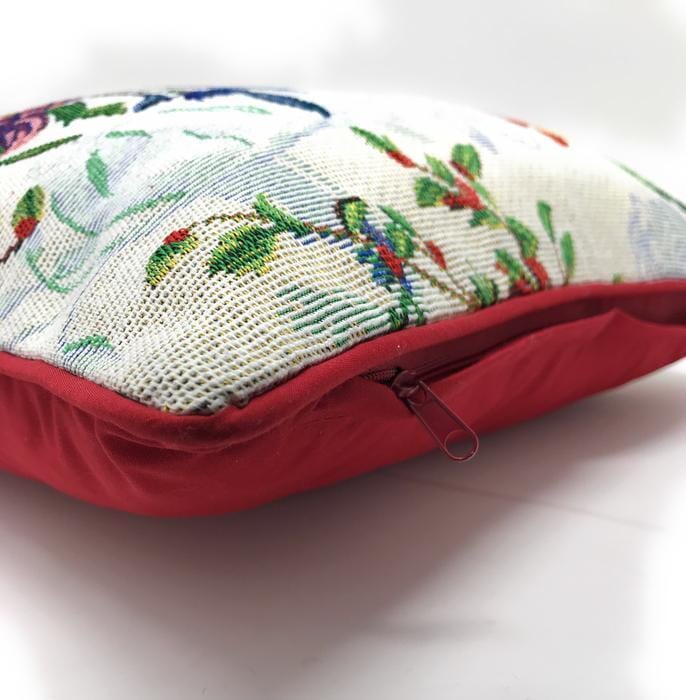 DaDa Bedding Set of 4 Pieces - Floral Garden Botanical Tapestry Throw Pillow Covers Bundle Pack - 16" x 16" - DaDa Bedding Collection