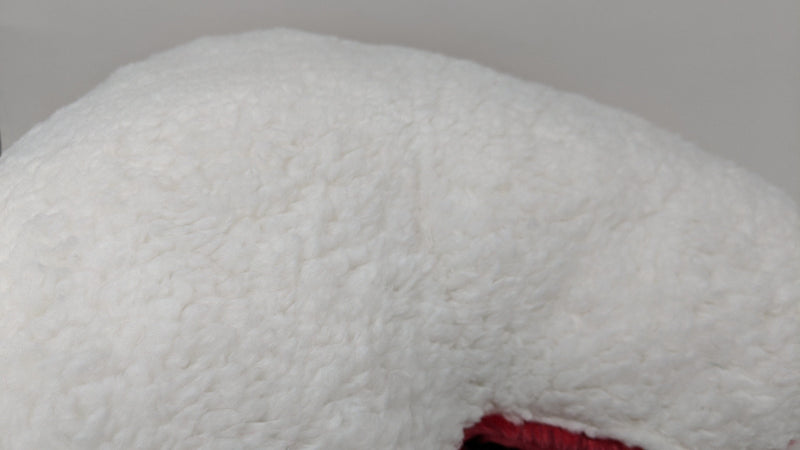 DaDa Bedding Hand-Made Luxury Romantic Valentine Heart Shaped Red Throw Pillow - 16” x 14” - DaDa Bedding Collection