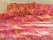DaDa Bedding Lovely Pop of Colors Lightweight Reversible Quilted Bedspread Set (KBJ1625) - DaDa Bedding Collection