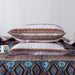 DaDa Bedding Southwestern Aztec Bohemian Desert Tribal Quilted Bedspread Set (KSX-002) - DaDa Bedding Collection