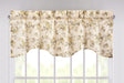 DaDa Bedding Vintage Dainty Yellow Floral Cottage Window Curtain Valance - 18" x 52" (JHW-866) - DaDa Bedding Collection
