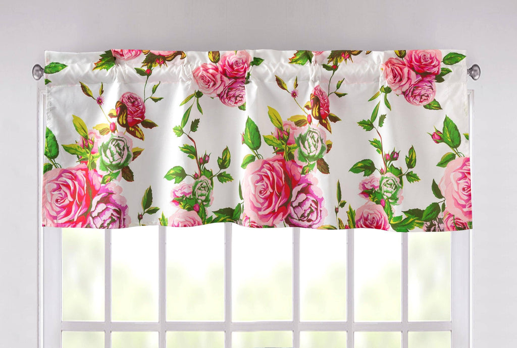 DaDa Bedding Bed in a Bag Bundle Set - Romantic Roses Lovely Blooming Floral Bedding Set (JHW-879) - DaDa Bedding Collection