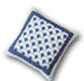 DaDa Bedding Mediterranean Fans Breezy Waves Minty Blue Euro Pillow Sham Cover, 26" x 26" (JHW884) - DaDa Bedding Collection
