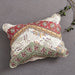 DaDa Bedding Bohemian Cranberry Sage Chevron Patchwork Floral Pillow Sham (JHW924) - DaDa Bedding Collection