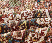 DaDa Bedding Rustic Earthy Cross Motif Folk Ogee Moroccan Scalloped Quilted Bedspread Set (JHW-944) - DaDa Bedding Collection