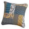 DaDalogy Bedding Honey Cove Floral Patchwork Euro Pillow Sham Cover, 26" x 26" (JHW957) - DaDa Bedding Collection