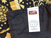 DaDa Bedding Set of 4-Pieces Magical Golden Reindeer Woven Tapestry Dining Table Placemats 13” x 19” - DaDa Bedding Collection