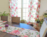 DaDa Bedding Romantic Roses Pink White Lovely Floral Quilted Dining Table Runner (879) - DaDa Bedding Collection