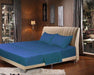 Bed Sheet - Tache 3-4 Piece Solid Ocean Blue Sheet Set - DaDa Bedding Collection