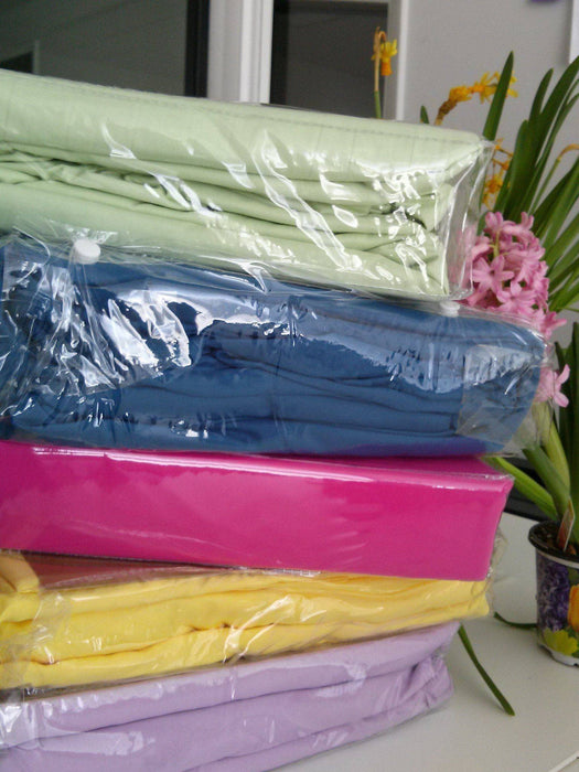 Bed Sheet - Tache 3-4 Piece Solid Spring Lavender Sheet Set - DaDa Bedding Collection