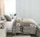 Bedspread - DaDa Bedding Bohemian Patchwork Moroccan Paisley Dreams Bedspread Set, Olive Green (JHW-885) - DaDa Bedding Collection