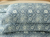 DaDa Bedding Bohemian Navy Blue Floral Medallion Quilted Bedspread Set (14932-3) - DaDa Bedding Collection