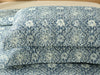 Bedspread - DaDa Bedding Elegant Bohemian Blue Medallion Quilted Bedspread Set - Navy Floral Star (14932-3) - DaDa Bedding Collection