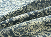 DaDa Bedding Bohemian Navy Blue Floral Medallion Quilted Bedspread Set (14932-3) - DaDa Bedding Collection