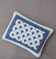 DaDa Bedding Mediterranean Blue Mint Green Patchwork Quilted Bedspread Set (JHW-884) - DaDa Bedding Collection