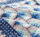 Bedspread - DaDa Bedding Mediterranean Patchwork Breezy Ocean Waves Blue Quilted Bedspread Set (JHW-884) - DaDa Bedding Collection