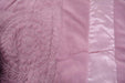 DaDa Bedding Mushy Ribbon Soft Warm Pink Fleece Coverlet Bedspread Set (YG1002Purple) - DaDa Bedding Collection