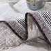 DaDa Bedding Neapolitan Roses Patchwork Cotton Geometric Quilted Bedspread Set (JHW816) - DaDa Bedding Collection