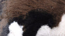 DaDa Bedding Luxury Cow Hide Skin Farm Animal Sherpa Fleece Soft Warm Throw Twin Blanket - DaDa Bedding Collection