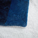Blanket/ Throw - Tache Solid Embossed Cozy Night Blue Sherpa Throw Blanket - DaDa Bedding Collection