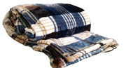 Tache Super Soft Winter Cabin Flannel Polyester Throw Blanket - DaDa Bedding Collection