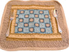 DaDa Bedding Set of 6-Pieces Hand-Made Placemats Cotton Bohemian Gallery of Roses Patchwork Floral Table Mats (JHW-546) - DaDa Bedding Collection