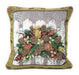 DaDa Bedding Christmas Fiesta Accent Throw Pillow Cushion Cover - 18" - 1-Piece - DaDa Bedding Collection
