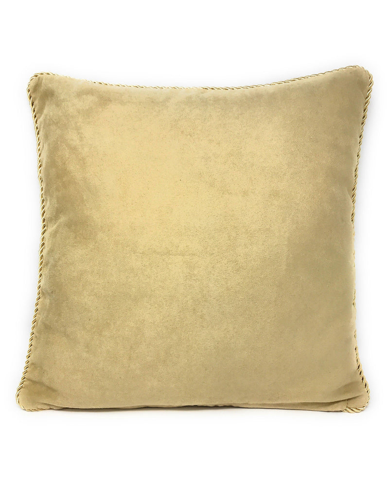 DaDa Bedding Glamorous Country Rooster Elegant Throw Pillow Cushion Cover - 18" - 1-Piece - DaDa Bedding Collection