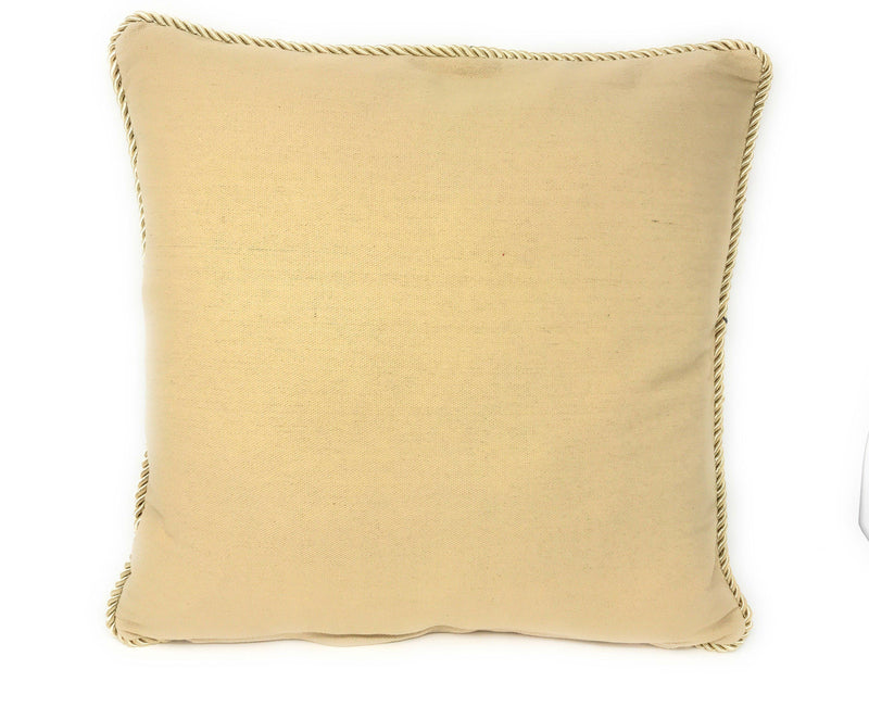 DaDa Bedding Nectarine Fruits Elegant Accent Throw Pillow Cushion Cover - 18" - 1-Piece - DaDa Bedding Collection