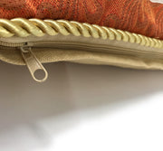 DaDa Bedding Postcard of Venice Italy Elegant Throw Pillow Cushion Cover, 18" 1-Piece - DaDa Bedding Collection