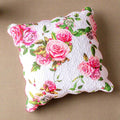 DaDa Bedding Romantic Roses Spring Floral Pink Euro Pillow Sham Cover, 26" x 26" (JHW879) - DaDa Bedding Collection
