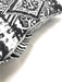 DaDa Bedding Aztec Black & White Diamonds Throw Pillow Covers - 18" x 18" 2-Pack (C14800-1-CC)-DaDa Bedding Collection