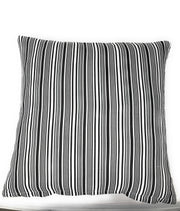 DaDa Bedding Aztec Black & White Diamonds Throw Pillow Covers - 18" x 18" 2-Pack (C14800-1-CC) - DaDa Bedding Collection