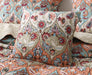 CUSHION COVER - DaDa Bedding Set of Two Garden Party Bohemian Throw Pillow Covers, 18" x 18",  2-PCS (LH1403-CC) - DaDa Bedding Collection